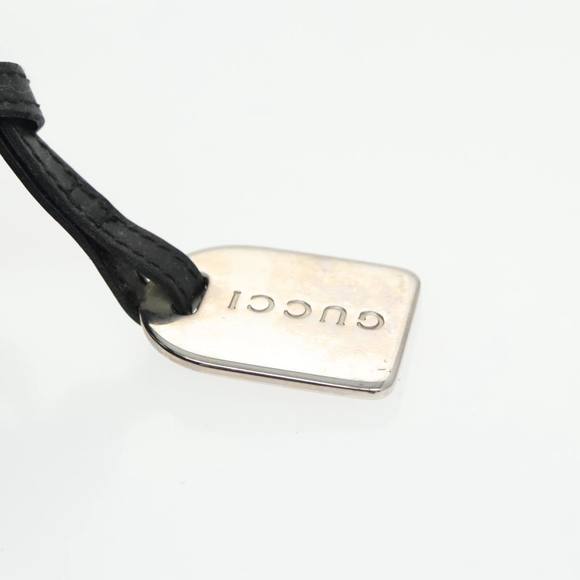 GUCCI Hand Bag Leather Black 000 2058 0500 5 Auth 97473 - Picture 9 of 16